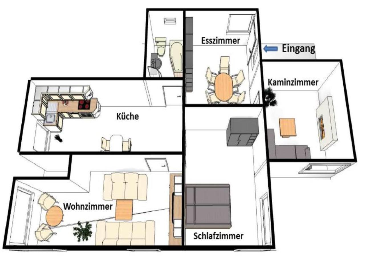 Ferienwohnung Deutschmann Dahlen Exteriér fotografie